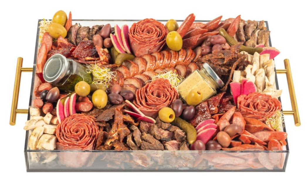 Charcuterie Charcuterie on Acrylic Gift Tray LARGE 12 x 16